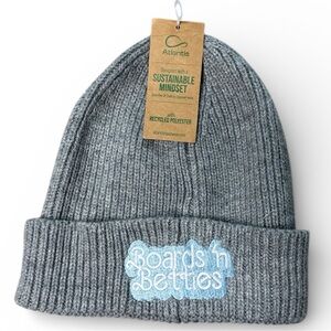 Atlantis Headwear Boards n’ Betties Gray Beanie